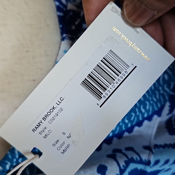 NWT Ramy Brook Off the Shoulder Crop Top - Picture 7 of 9